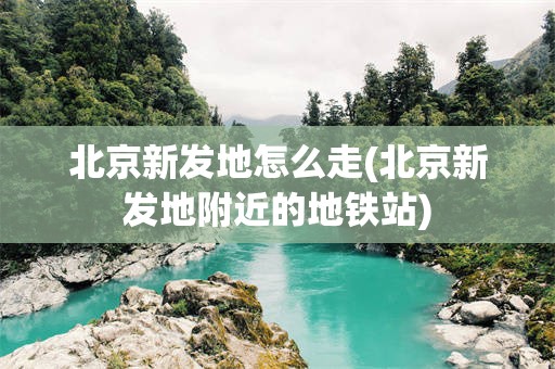 北京新发地怎么走(北京新发地附近的地铁站)