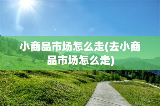 小商品市场怎么走(去小商品市场怎么走)