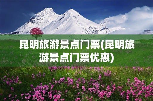 昆明旅游景点门票(昆明旅游景点门票优惠)