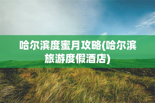 哈尔滨度蜜月攻略(哈尔滨旅游度假酒店)