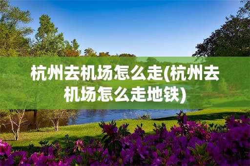 杭州去机场怎么走(杭州去机场怎么走地铁)