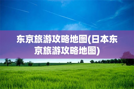 东京旅游攻略地图(日本东京旅游攻略地图)