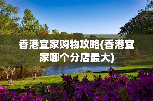 香港宜家购物攻略(香港宜家哪个分店最大)