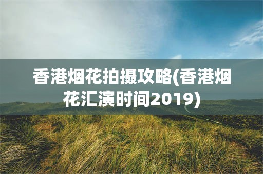 香港烟花拍摄攻略(香港烟花汇演时间2019)