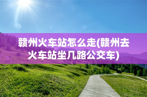赣州火车站怎么走(赣州去火车站坐几路公交车)