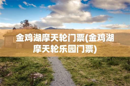 金鸡湖摩天轮门票(金鸡湖摩天轮乐园门票)