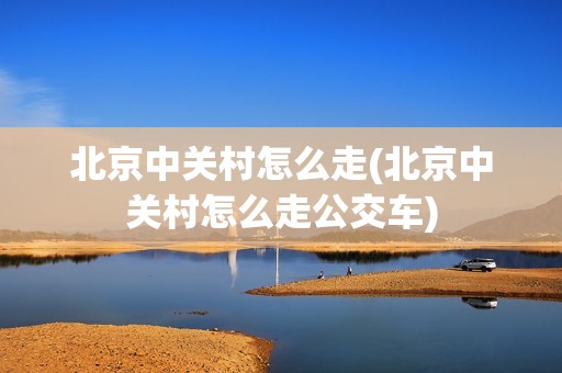 北京中关村怎么走(北京中关村怎么走公交车)