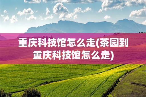 重庆科技馆怎么走(茶园到重庆科技馆怎么走)