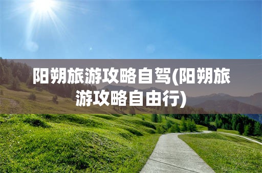 阳朔旅游攻略自驾(阳朔旅游攻略自由行)
