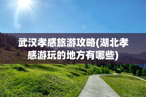 武汉孝感旅游攻略(湖北孝感游玩的地方有哪些)