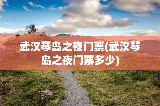 武汉琴岛之夜门票(武汉琴岛之夜门票多少)