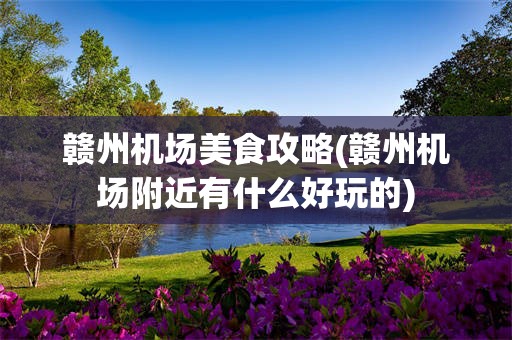 赣州机场美食攻略(赣州机场附近有什么好玩的)