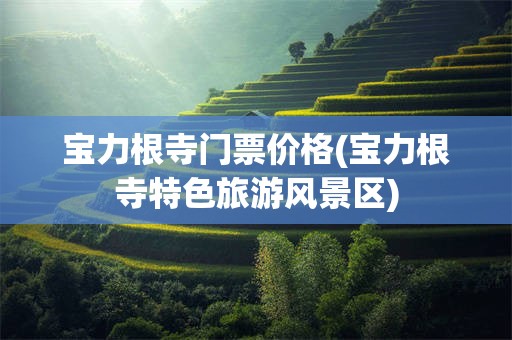 宝力根寺门票价格(宝力根寺特色旅游风景区)