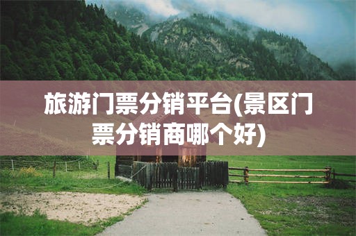 旅游门票分销平台(景区门票分销商哪个好)