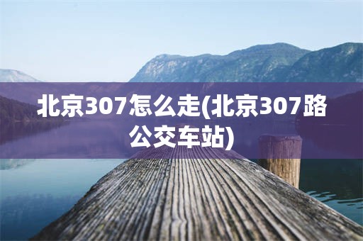 北京307怎么走(北京307路公交车站)