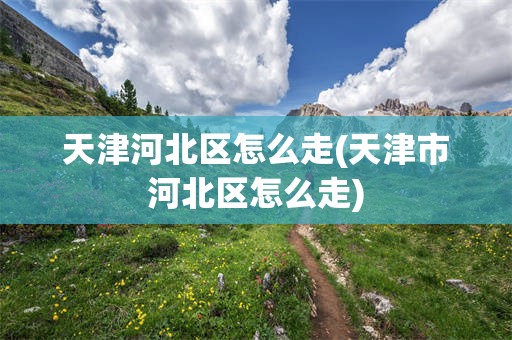 天津河北区怎么走(天津市河北区怎么走)