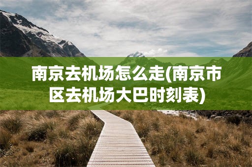 南京去机场怎么走(南京市区去机场大巴时刻表)