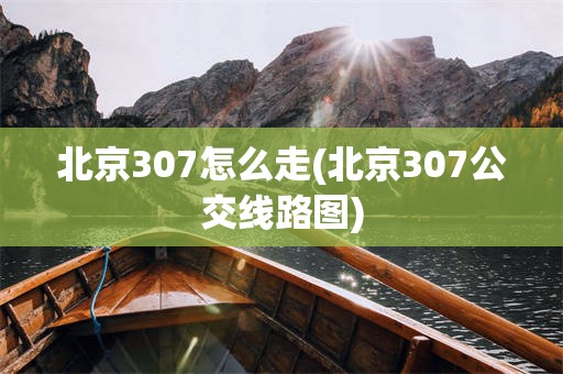 北京307怎么走(北京307公交线路图)