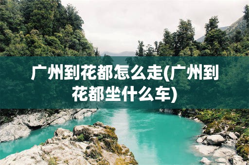 广州到花都怎么走(广州到花都坐什么车)