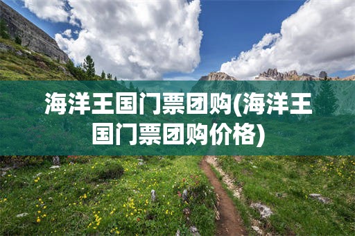 海洋王国门票团购(海洋王国门票团购价格)