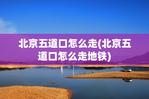 北京五道口怎么走(北京五道口怎么走地铁)