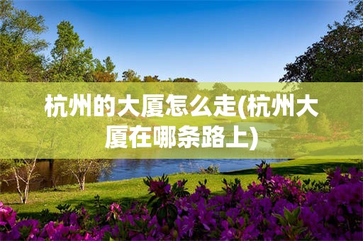 杭州的大厦怎么走(杭州大厦在哪条路上)