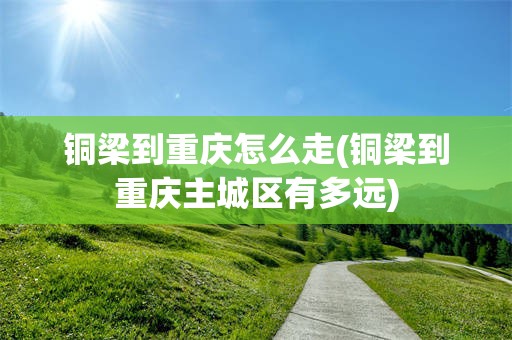 铜梁到重庆怎么走(铜梁到重庆主城区有多远)