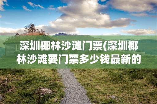 深圳椰林沙滩门票(深圳椰林沙滩要门票多少钱最新的)