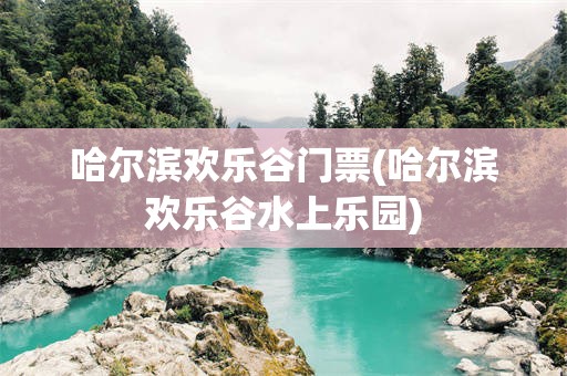 哈尔滨欢乐谷门票(哈尔滨欢乐谷水上乐园)