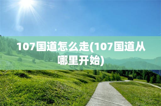 107国道怎么走(107国道从哪里开始)