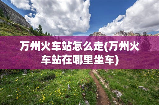万州火车站怎么走(万州火车站在哪里坐车)