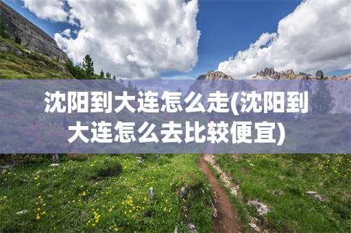 沈阳到大连怎么走(沈阳到大连怎么去比较便宜)