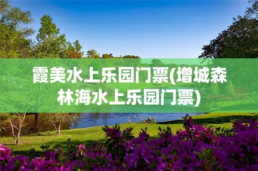 霞美水上乐园门票(增城森林海水上乐园门票)