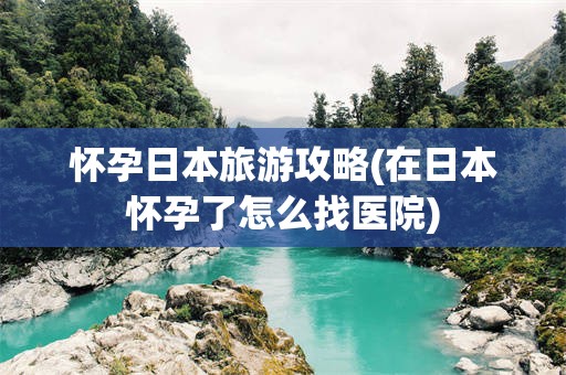 怀孕日本旅游攻略(在日本怀孕了怎么找医院)