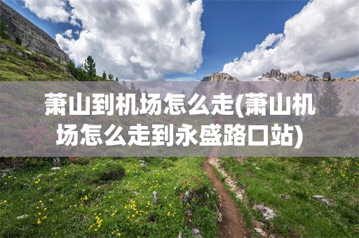 萧山到机场怎么走(萧山机场怎么走到永盛路口站)