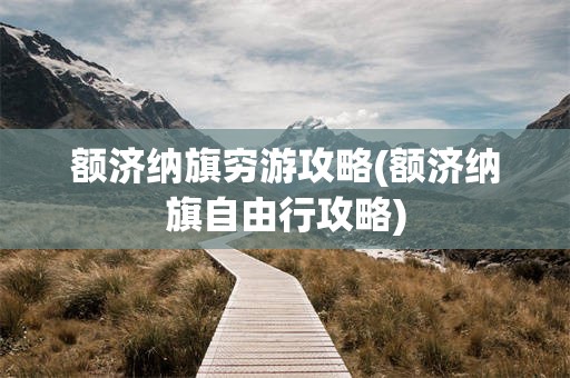 额济纳旗穷游攻略(额济纳旗自由行攻略)