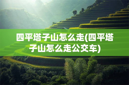四平塔子山怎么走(四平塔子山怎么走公交车)