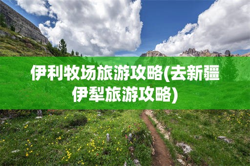 伊利牧场旅游攻略(去新疆伊犁旅游攻略)