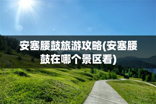 安塞腰鼓旅游攻略(安塞腰鼓在哪个景区看)