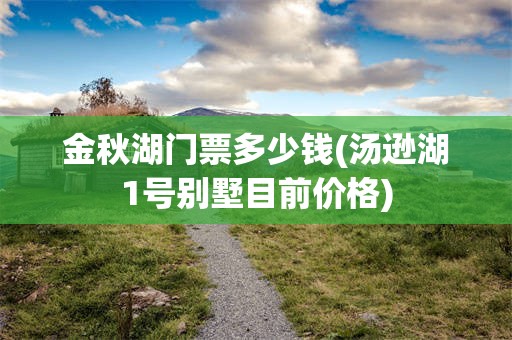 金秋湖门票多少钱(汤逊湖1号别墅目前价格)