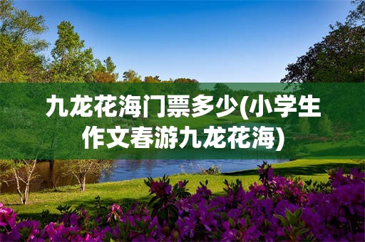 九龙花海门票多少(小学生作文春游九龙花海)