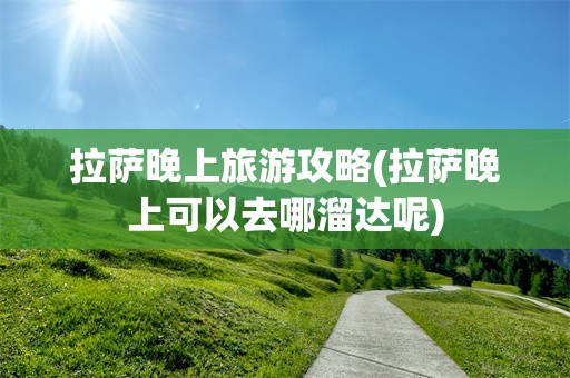 拉萨晚上旅游攻略(拉萨晚上可以去哪溜达呢)