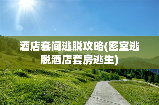 酒店套间逃脱攻略(密室逃脱酒店套房逃生)