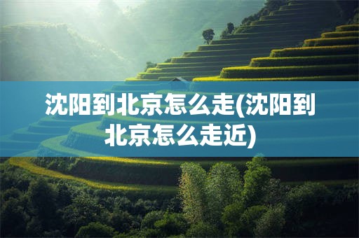 沈阳到北京怎么走(沈阳到北京怎么走近)
