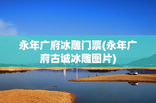 永年广府冰雕门票(永年广府古城冰雕图片)