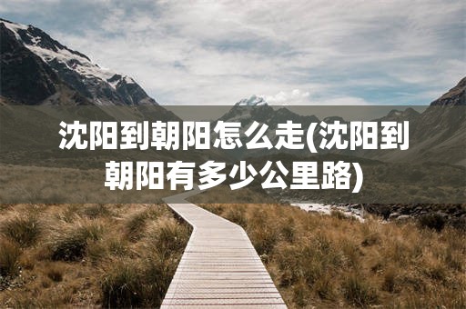 沈阳到朝阳怎么走(沈阳到朝阳有多少公里路)