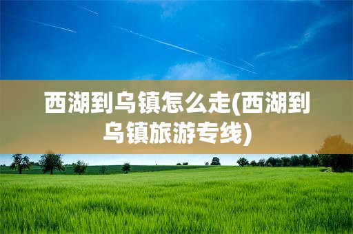 西湖到乌镇怎么走(西湖到乌镇旅游专线)