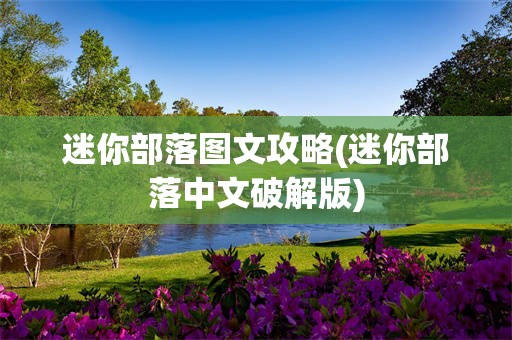 迷你部落图文攻略(迷你部落中文***版)