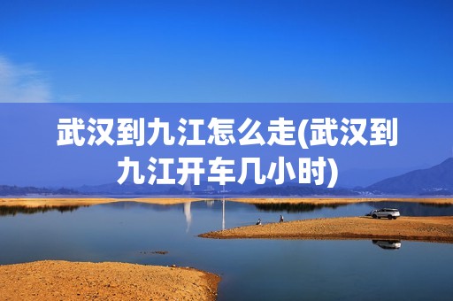 武汉到九江怎么走(武汉到九江开车几小时)
