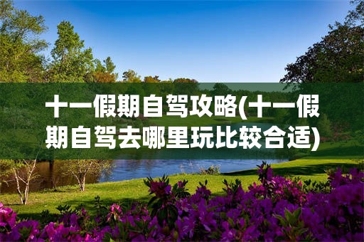 十一假期自驾攻略(十一假期自驾去哪里玩比较合适)